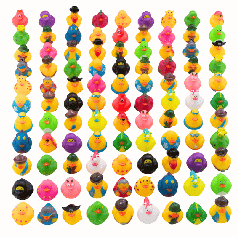 bulk rubber ducks  themed assortment