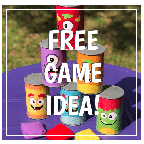 Halloween Game - Halloween Can Knock Down
      – Carnival Savers