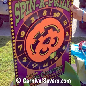 Jack O Lantern Spin a Prize Game – Halloween Fun! – Carnival Savers
