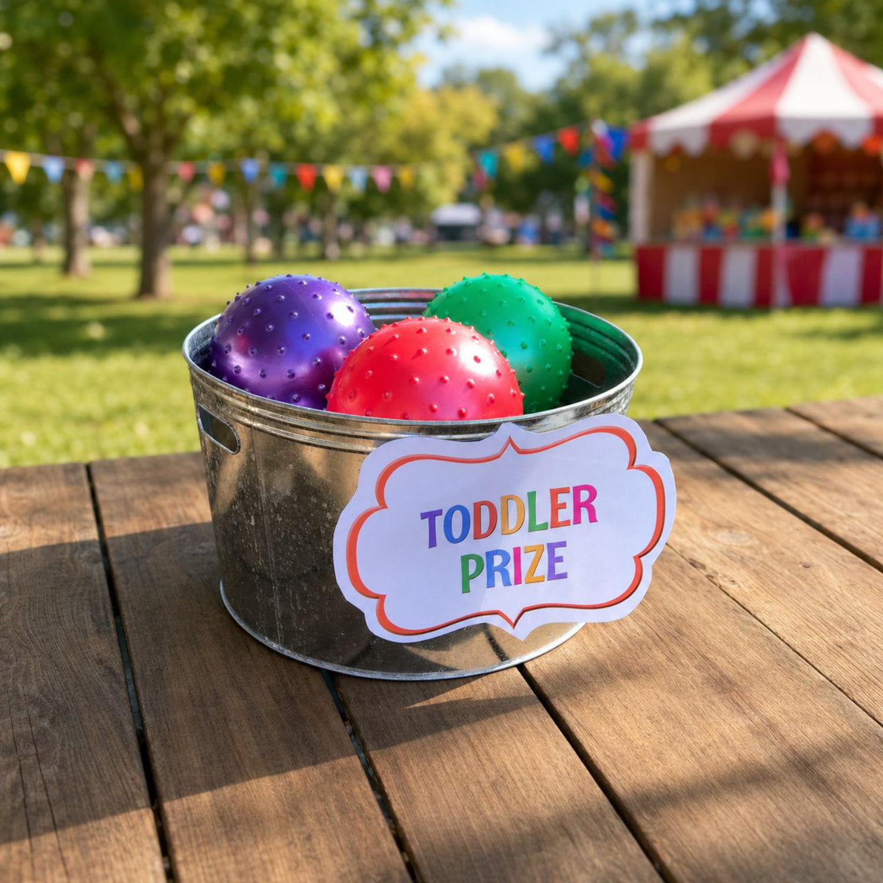 7 inch spike ball toddler prize