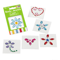 Thumbnail for assorted body jewels temporary for girls