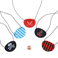 Thumbnail for assorted color felt pirate patches