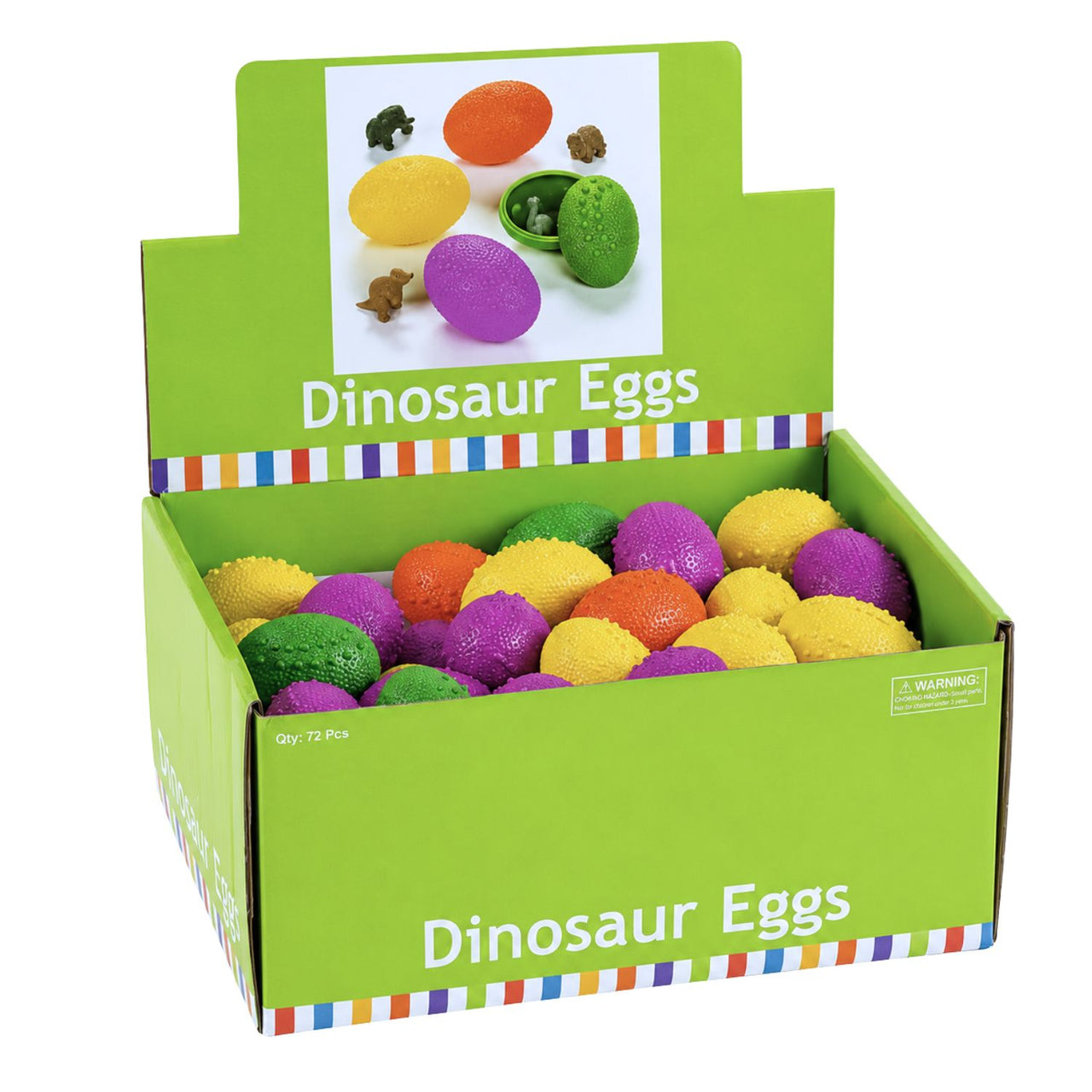 bulk dinosaur eggs in a box
