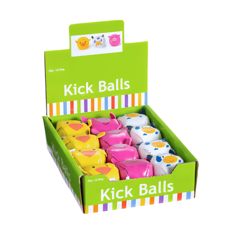 Farm Animal Kick Balls (24 total balls in 2 boxes) 81¢ each