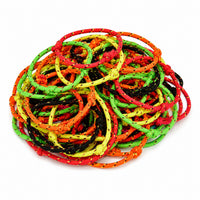 Thumbnail for bulk assortment of neon friendship rope bracelets