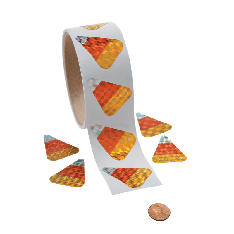 Candy Corn sticker roll
