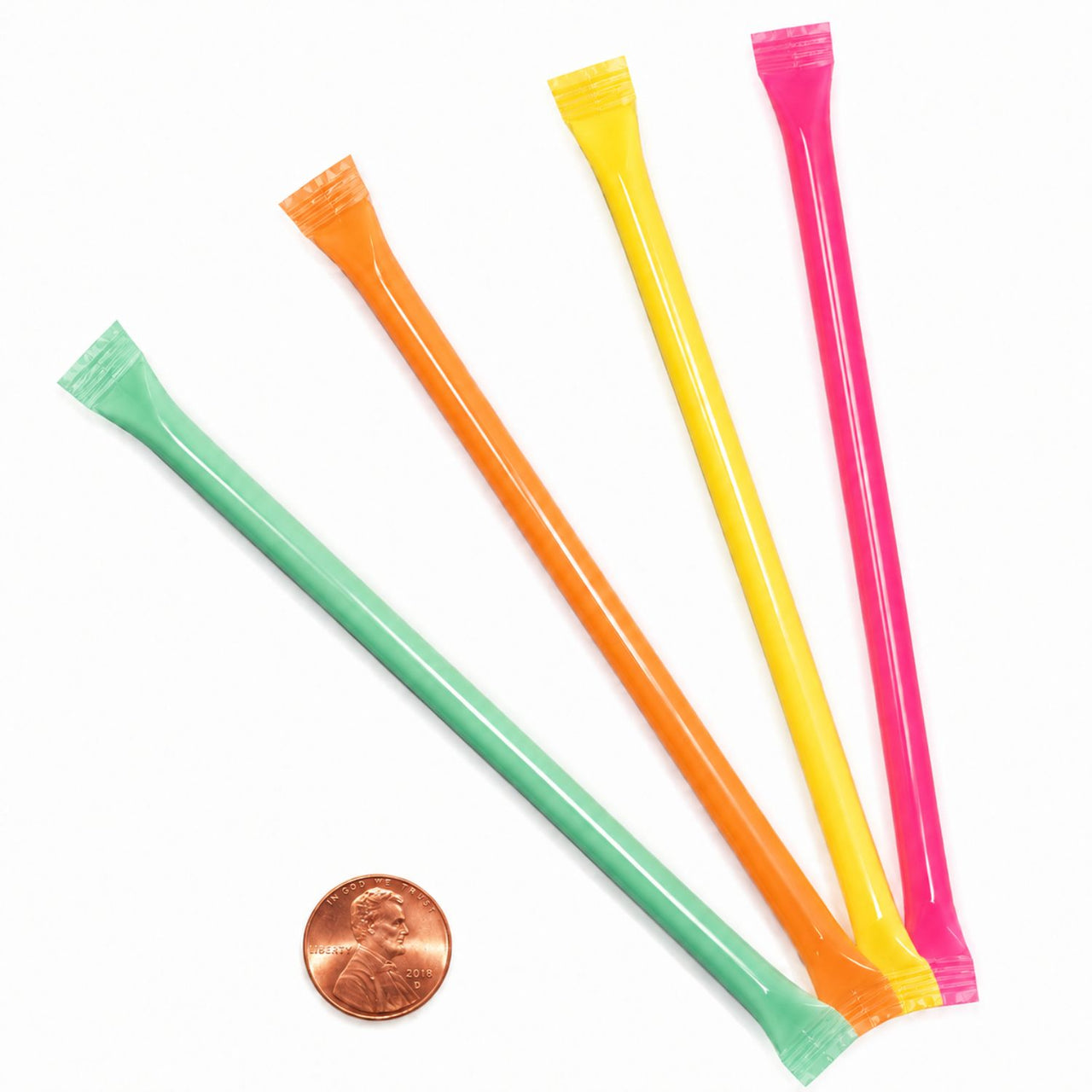 candy filled straw assortment