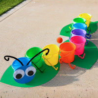 Thumbnail for carnival game outside using sponge balls