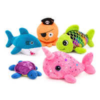 Thumbnail for Pirate Themed Stuffed Octopuses (24 total toys in 2 bags) $1.60 each