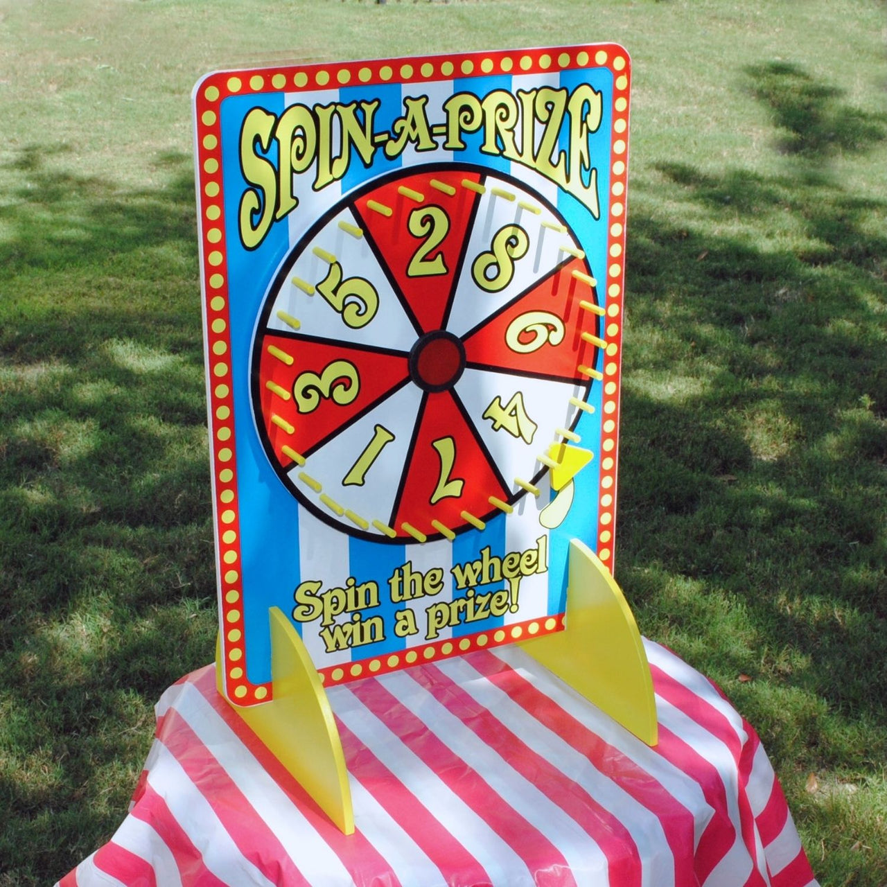 Carnival spin a prize spinner