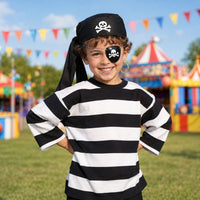 Thumbnail for child wearing pirate outfit with pirate patch