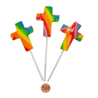 Thumbnail for cross shaped swirl lollipops