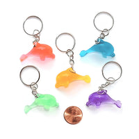 Thumbnail for Plastic Dolphin Keychains (96 total keychains in 2 bags) 15¢ each