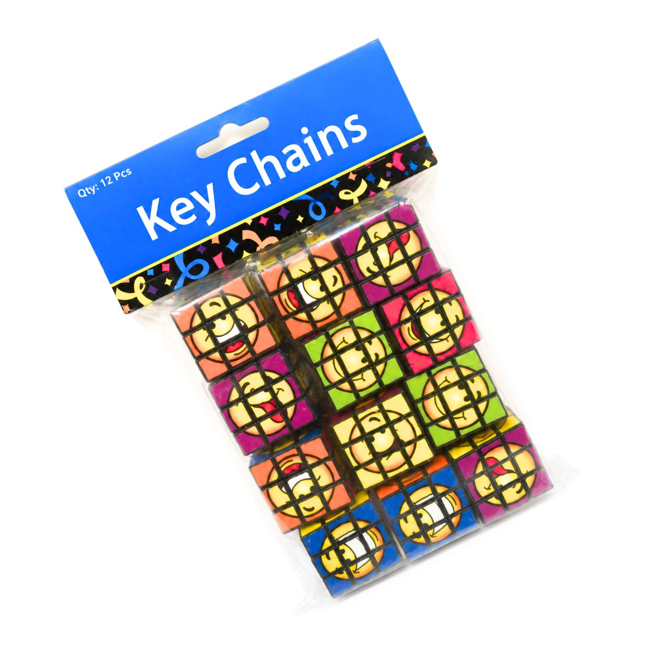 emoji keychain puzzle balls
