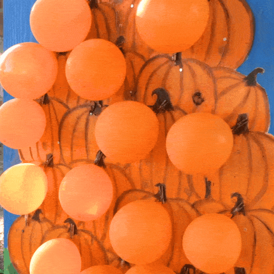 fall festival balloon game