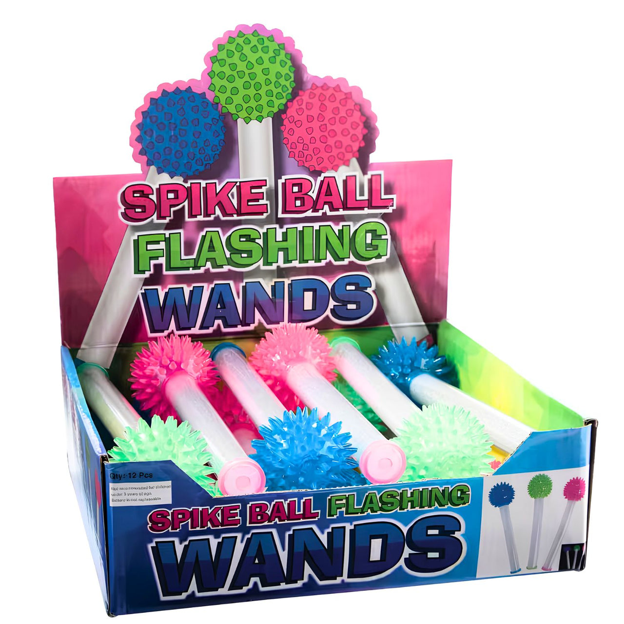 flashing spike balls bulk in  box