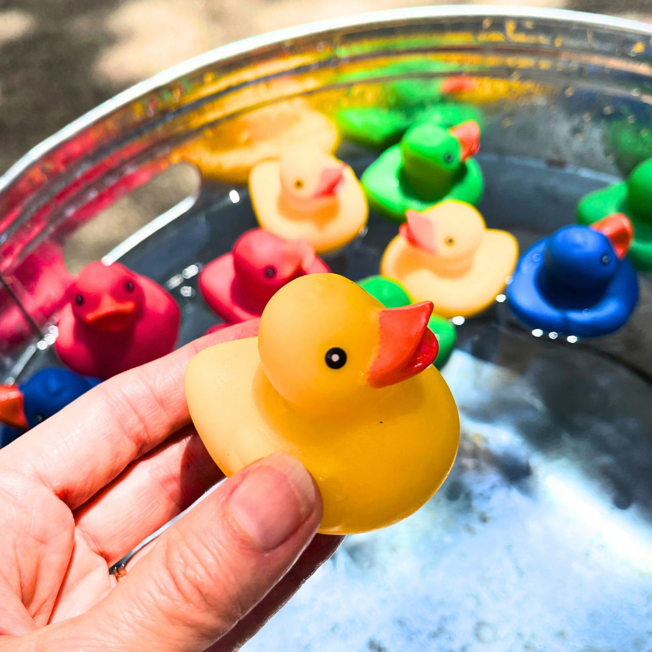 floating rubber ducks for carnival game