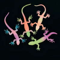 Thumbnail for Colorful Glow in the Dark Lizards (12/package) 45¢ each