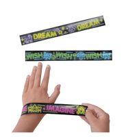 Thumbnail for glow slap bracelets on a wrist