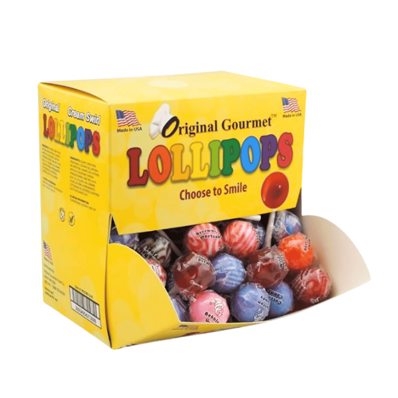 Mini Original Gourmet™ Lollipops - Made in the USA - (100/package) 24¢ each