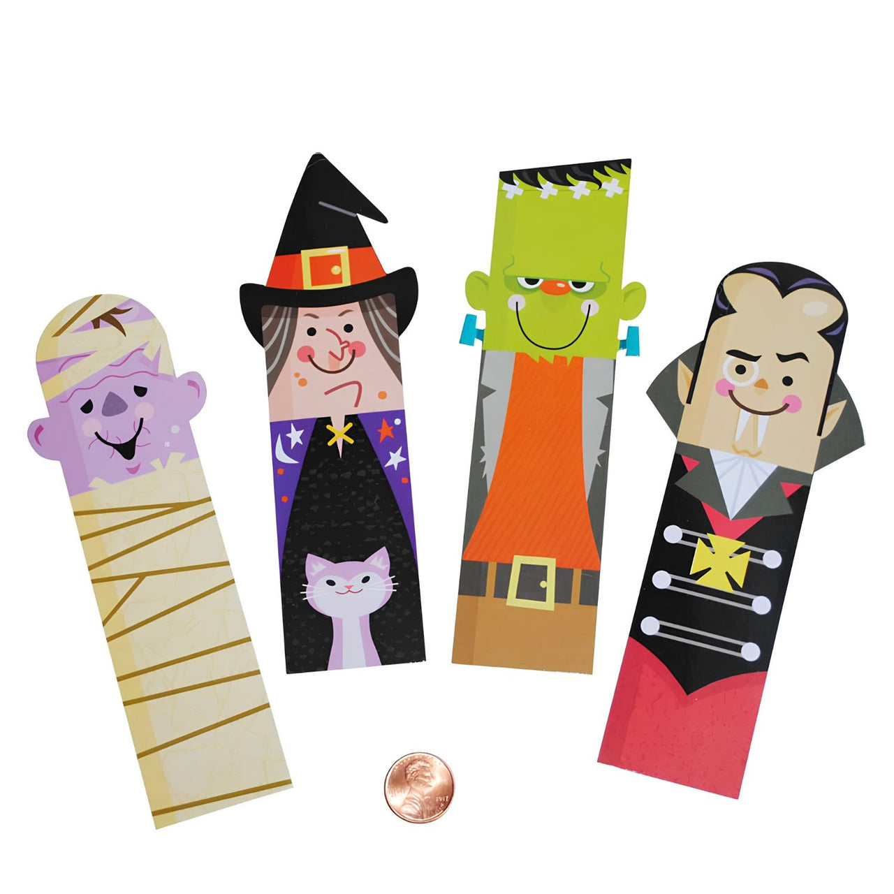 halloween character bookmarks