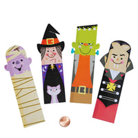 Thumbnail for halloween character bookmarks