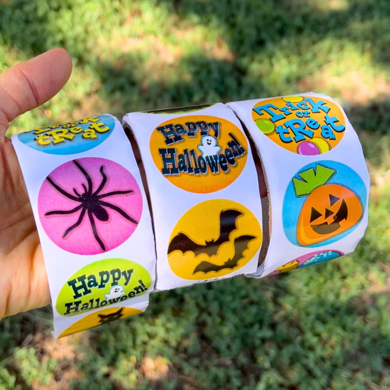 bulk halloween sticker rolls