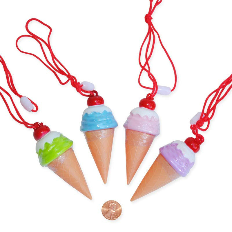 Ice Cream Bubble Bottle Necklace