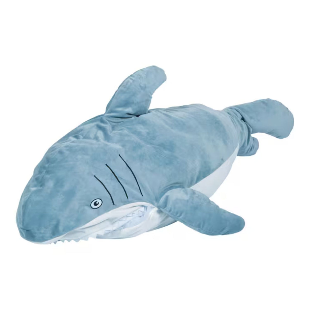 Jumbo Plush Shark with Open Mouth 46" Long