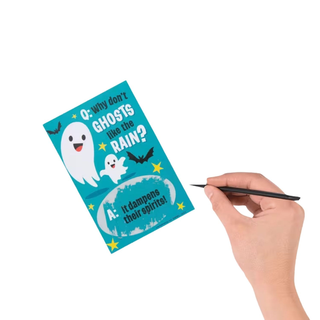 Kids Halloween Joke Scratch-Off Cards (50/package) 14¢ each