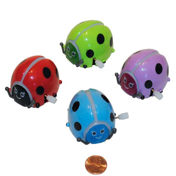 Wind Up Flipping Ladybug Toy - Watch Them Go! Carnival Savers Wind Up Flipping Ladybug Toy - Watch Them Go! Carnival Savers