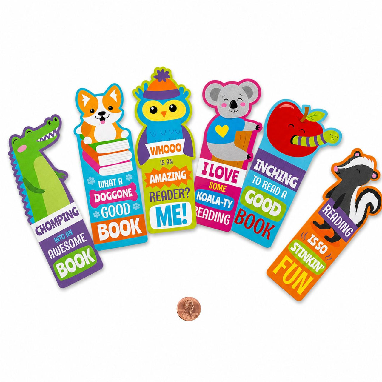 laminated reading is run bookmarks