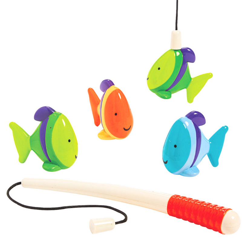 child's magnetic fishing pole Small Game (3 rods and 12 total fish in 3 bags) $6.16 Per Set Bicycle Rod Combo Cheap Fly very durable and safe Size:3.1 inch - 1 oz