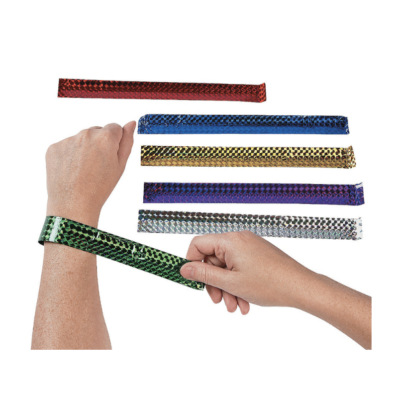 Metallic Slap Bracelet - Cheap Carnival Prize Idea! – Carnival Savers Metallic Slap Bracelet - Cheap Carnival Prize Idea! – Carnival Savers