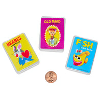 Thumbnail for Three vintage card games in clear plastic cases Hearts Card Game, Old Maid Card Game, and Fish Card Game.