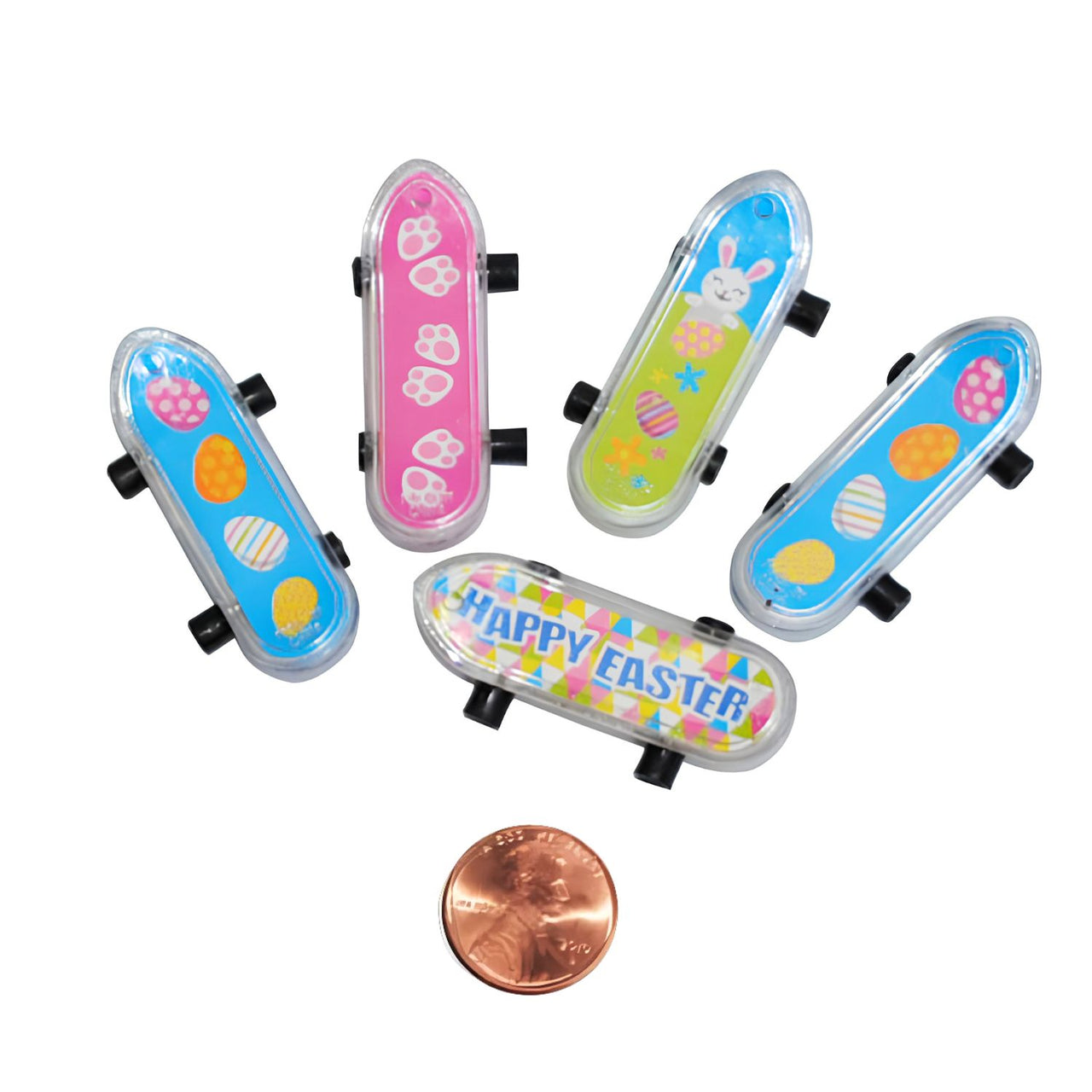 mini easter themed skateboards