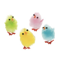 Thumbnail for mini pastel colored fuzzy chicks close up 