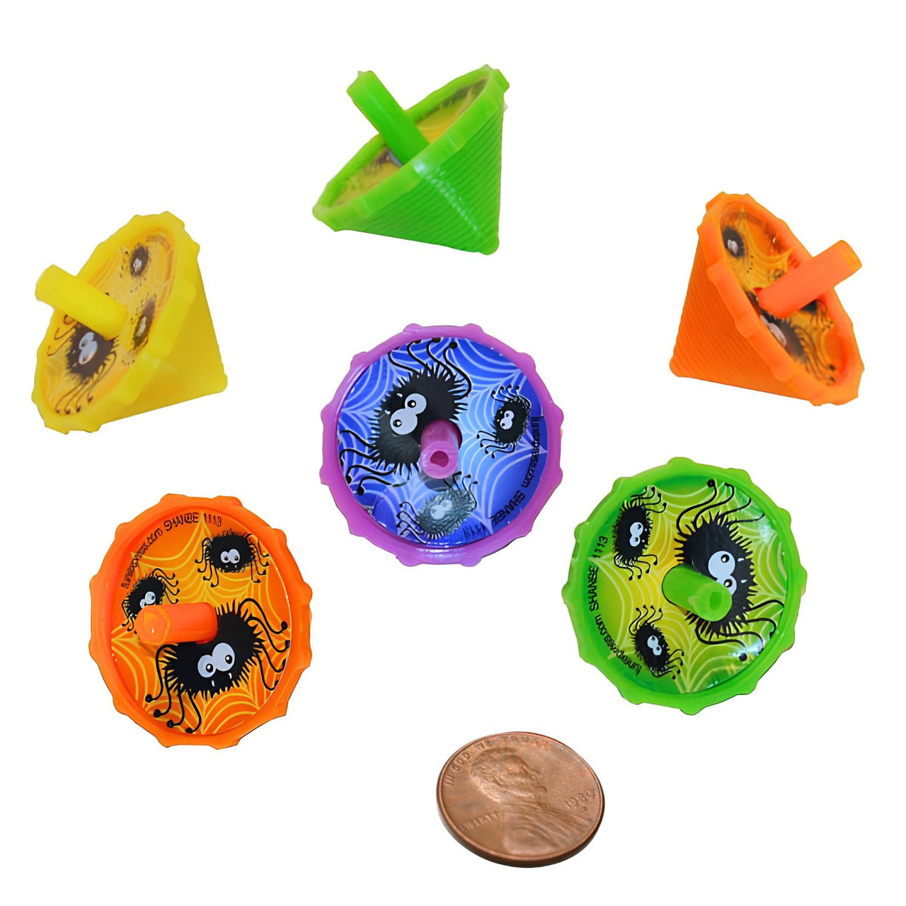 mini spider spin tops fall festival prize