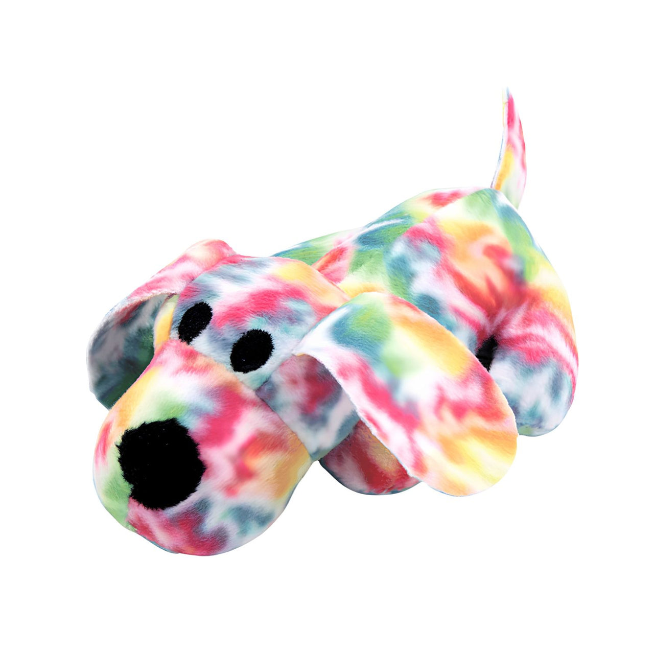 mini tie dye stuffed animal puppy dog