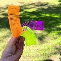 Thumbnail for Plastic Mini Transparent Magic Springs (24 total springs in 2 bags) 39¢ each