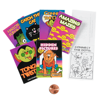 Thumbnail for mini halloween activity books for kids