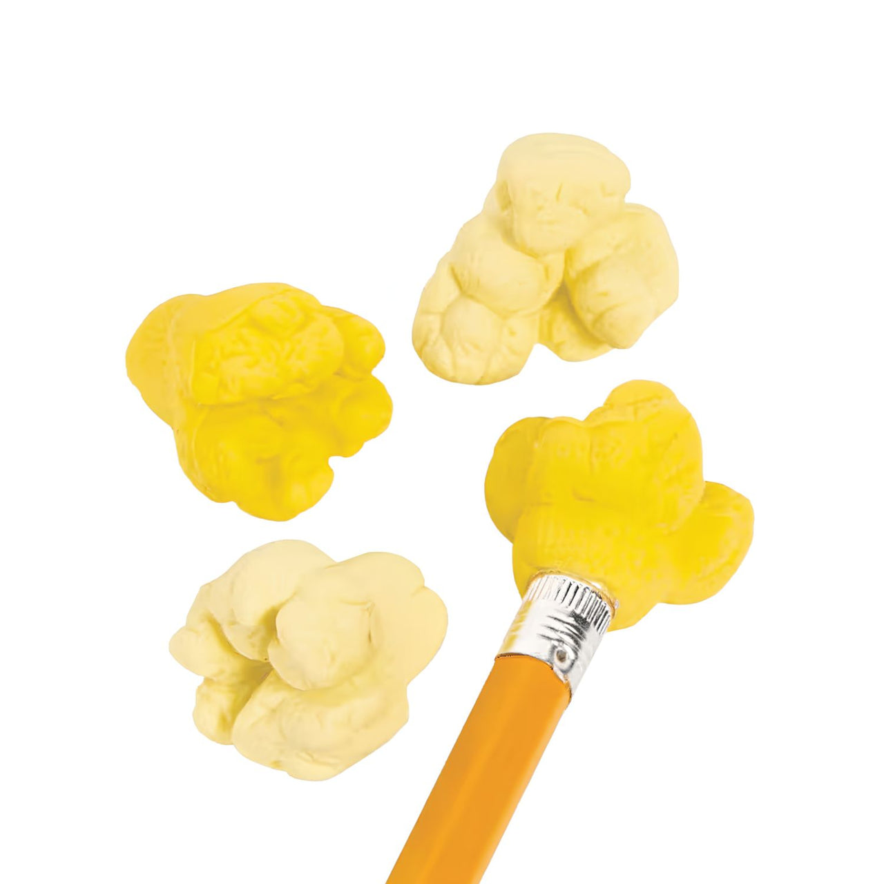 novelty popcorn erasers for pencils