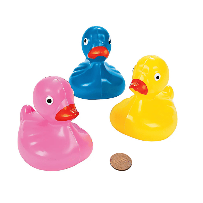 bright carnival duck pond ducks