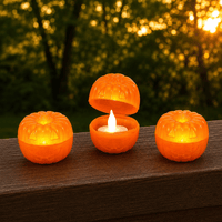 Thumbnail for Plastic Pumpkin Containers (48 total Pumpkins in 2 Bags) 74¢ each