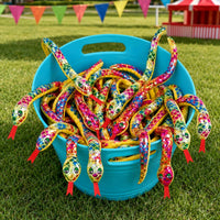 Thumbnail for metallic bendable toy snakes in a bucket