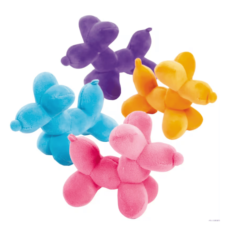 Plush Dogs in Carnival Balloon Shapes (24 total dogs in 2 bags) $2.18 each