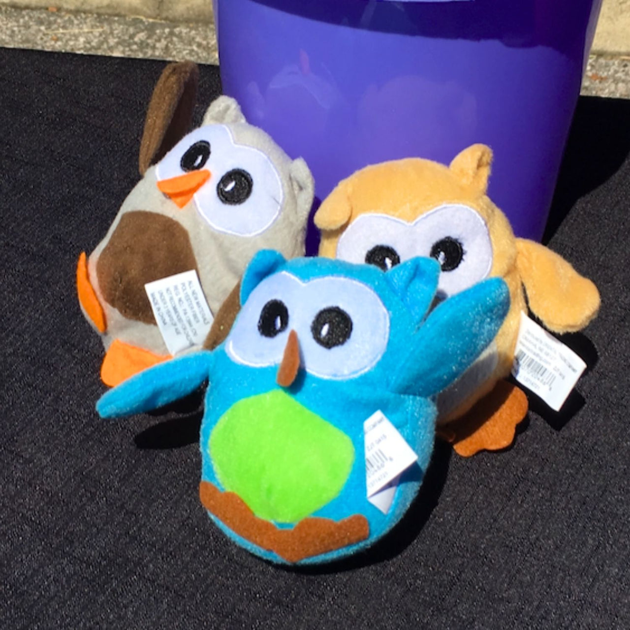 Mini Stuffed Owls (24 total plush toys in 2 bags) $1.65 each