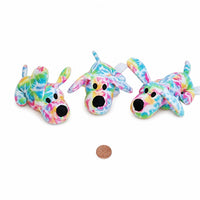 Thumbnail for plush tie dye puppies carnival prizes