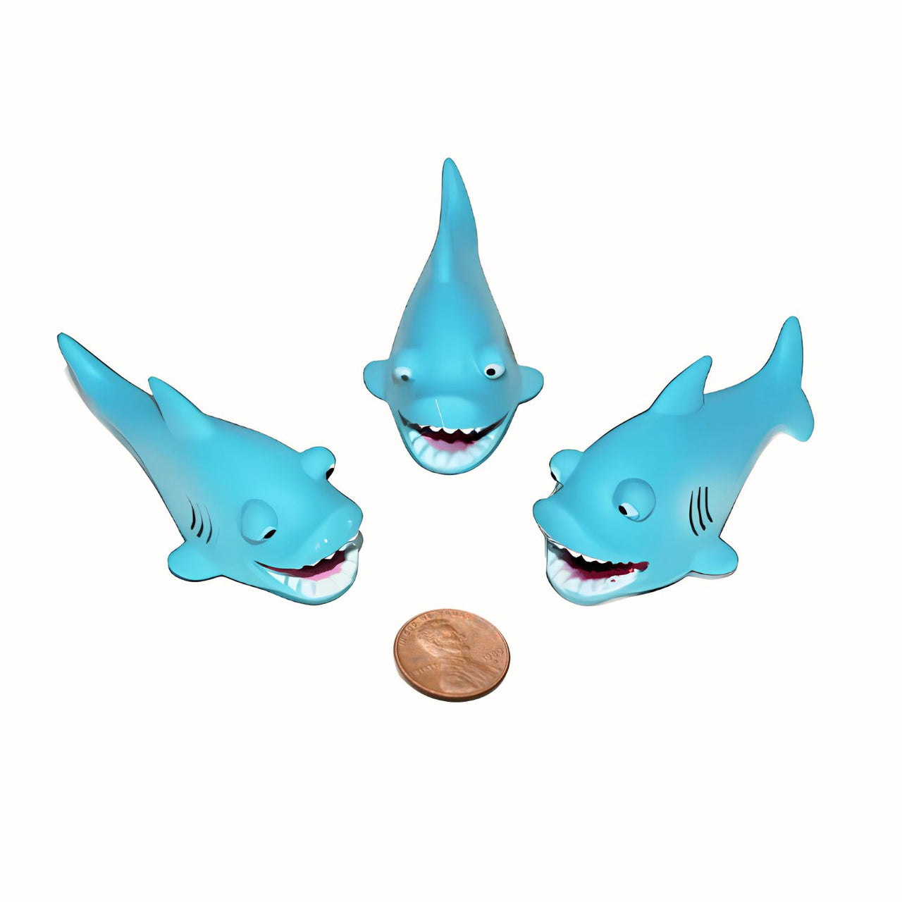 pool toys mini squirt sharks