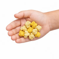 Thumbnail for popcorn erasers in a child's hand